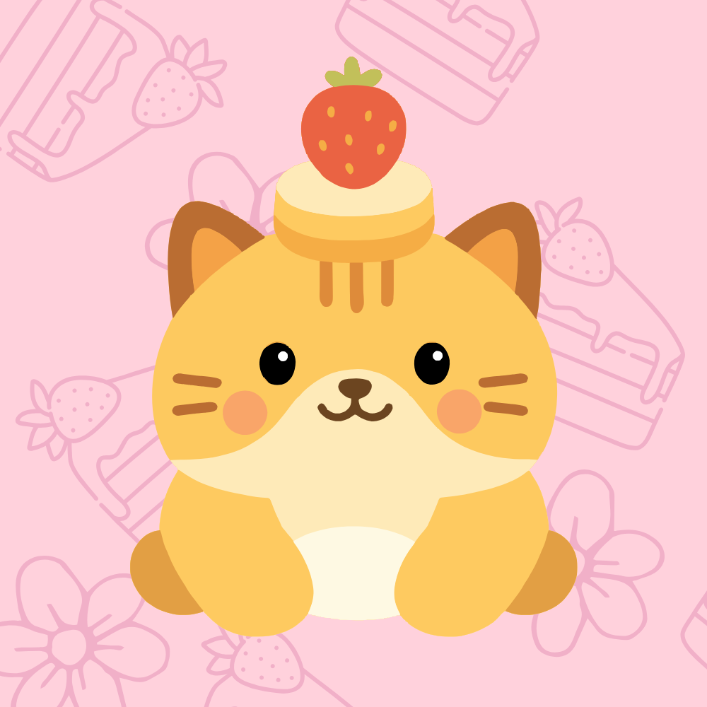 Ichigo the Strawberry Shortcake Cat
