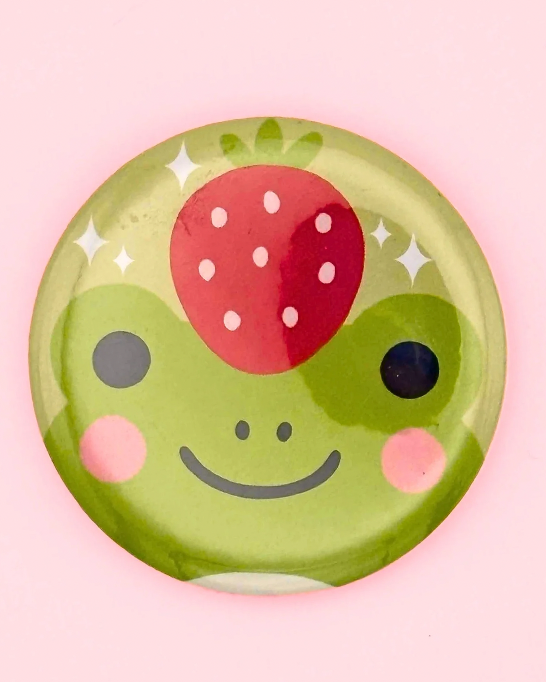 Ichigo the Strawberry Frog - Button Pin (2.5")